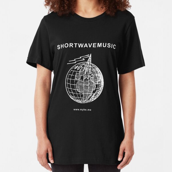 ShortWaveMusic Slim Fit T-Shirt