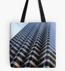 looking to the top of a building in San Fransisco Tote Bag
