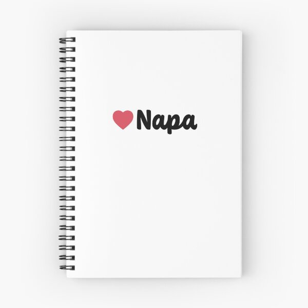Item preview, Napa California Heart Script designed and sold by modeoftravel.