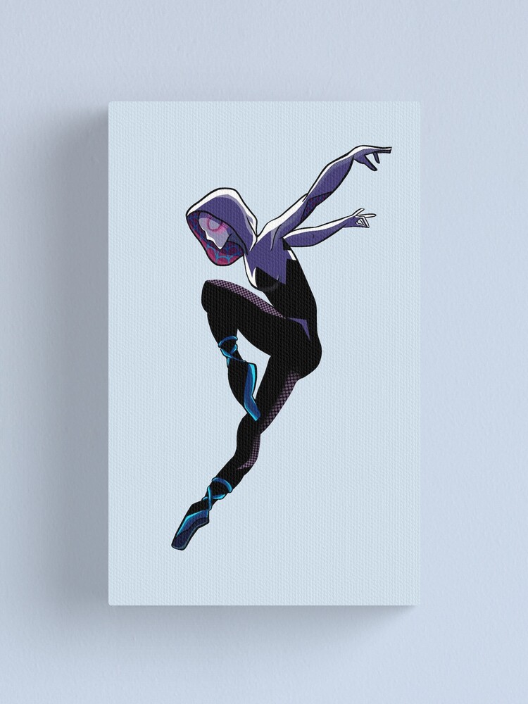 Spider Gwen Print, Spider-gwen Marvel Wall Art, Gwen Stacy Into