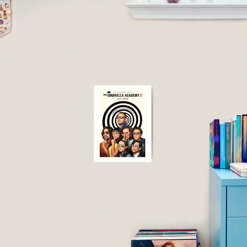 The Umbrella Academy Poster Art Print For Sale By Immixrl Redbubble