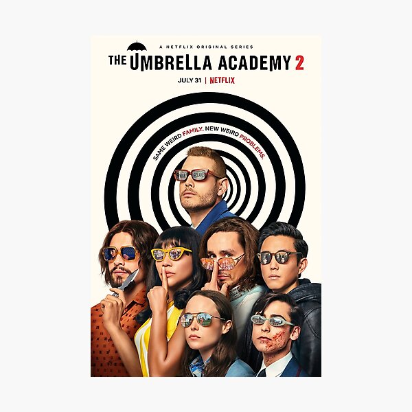 Item preview, The Umbrella Academy Poster designed and sold by immixrl.