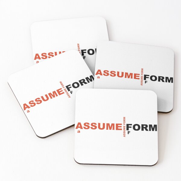 Item preview, Assume Form designed and sold by blazikin.