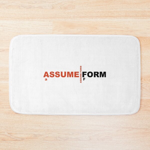 Item preview, Assume Form designed and sold by blazikin.
