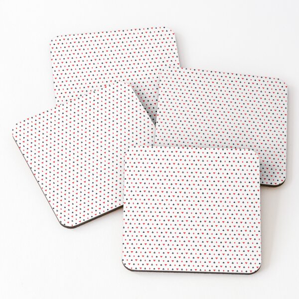 Item preview, Playing Card Suits Pattern designed and sold by Emeradia.