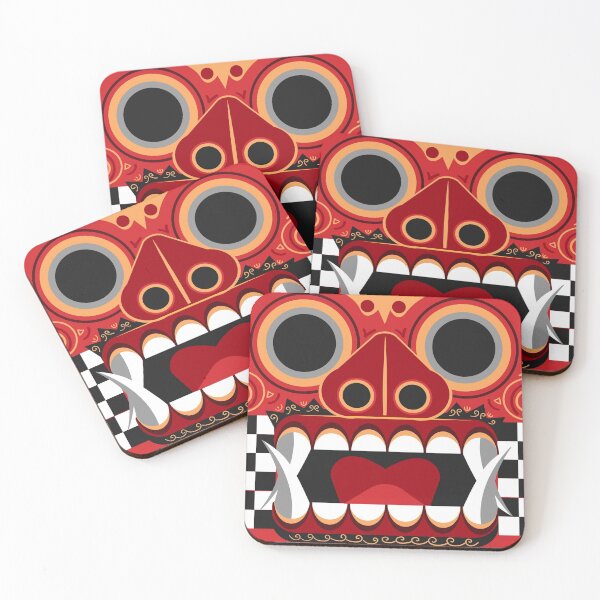 Item preview, Cool mask of Barong the Bali's Devil  designed and sold by craftipixel.