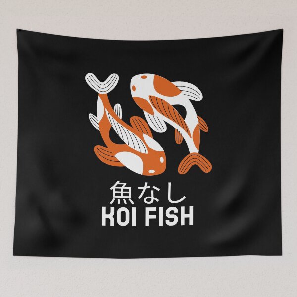Item preview, Koi Fish - Elegant Japanese designed and sold by BorvickTees.