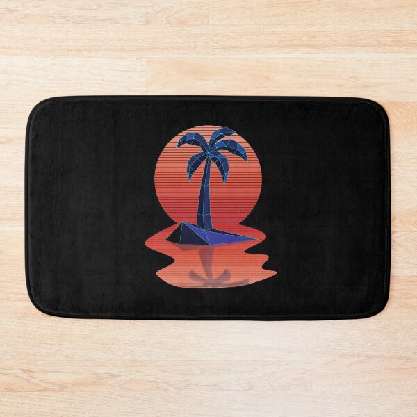 Item preview, Synthwave Aesthetic Island Oasis designed and sold by BrobocopPrime.