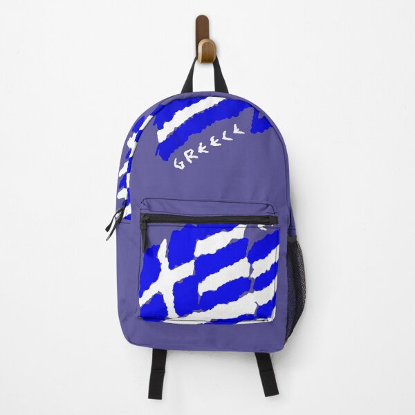 Item preview, Bandera Patriótica Grecia Hellas designed and sold by Zanshin-Art.