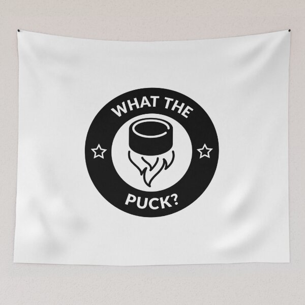 Item preview, What The Puck? - Funny Hockey Puck designed and sold by BorvickTees.