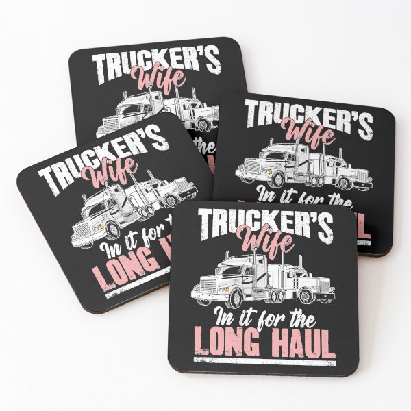 Item preview, Truckers Wife In it for the long haul designed and sold by Captain Mood.