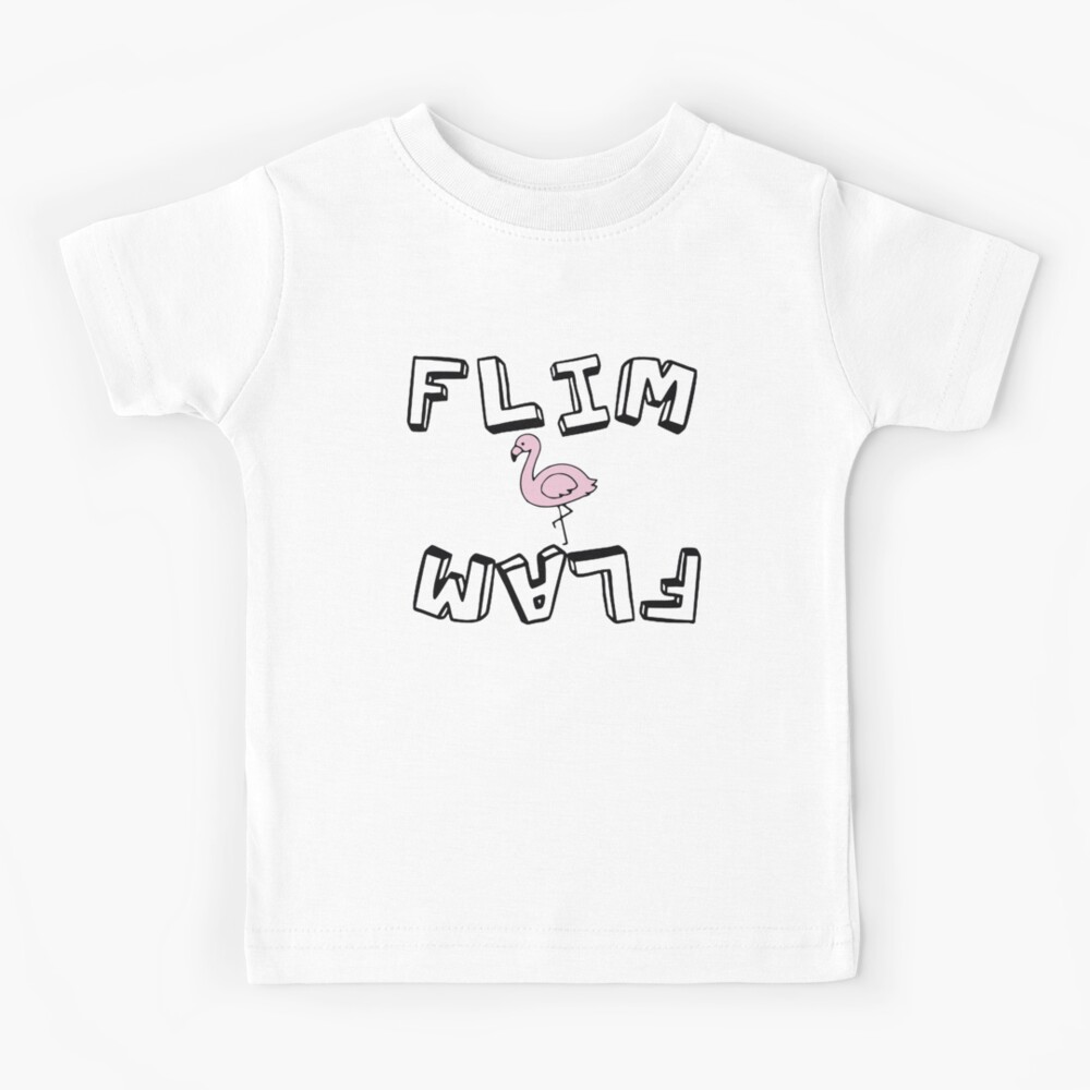 Flamingo Roblox Kids T Shirt By Freves Redbubble - marshmallow roblox t shirt