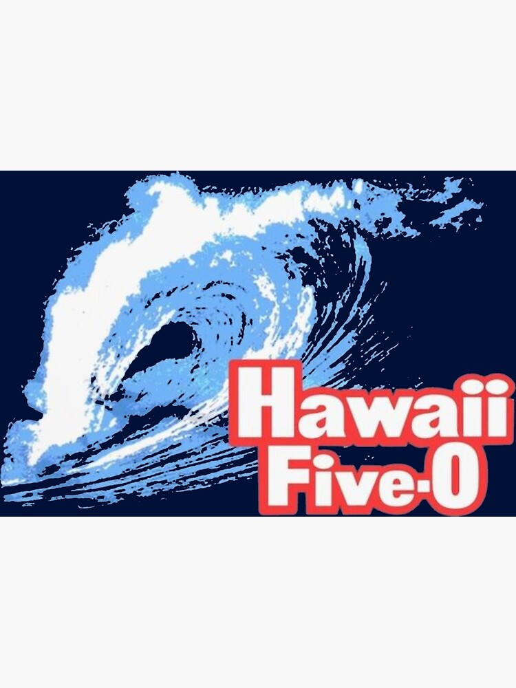 Disover Classic Hawaii Five O Premium Matte Vertical Poster