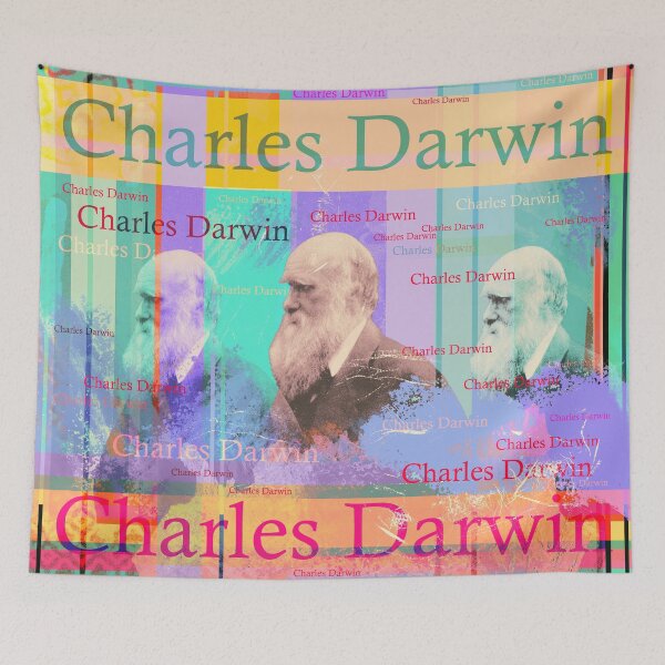 Artikelvorschau, Charles Darwin Porträt, Evolutionstheorie entworfen und verkauft von Mauswohn.