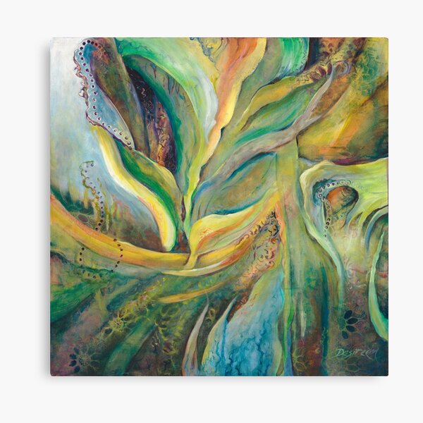 Golden Paradise Canvas Print