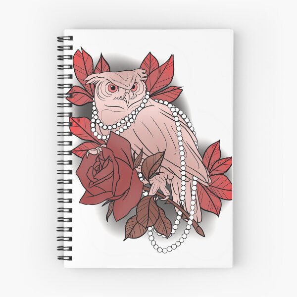 Item preview, Fancy owl  designed and sold by jazanntattoo.