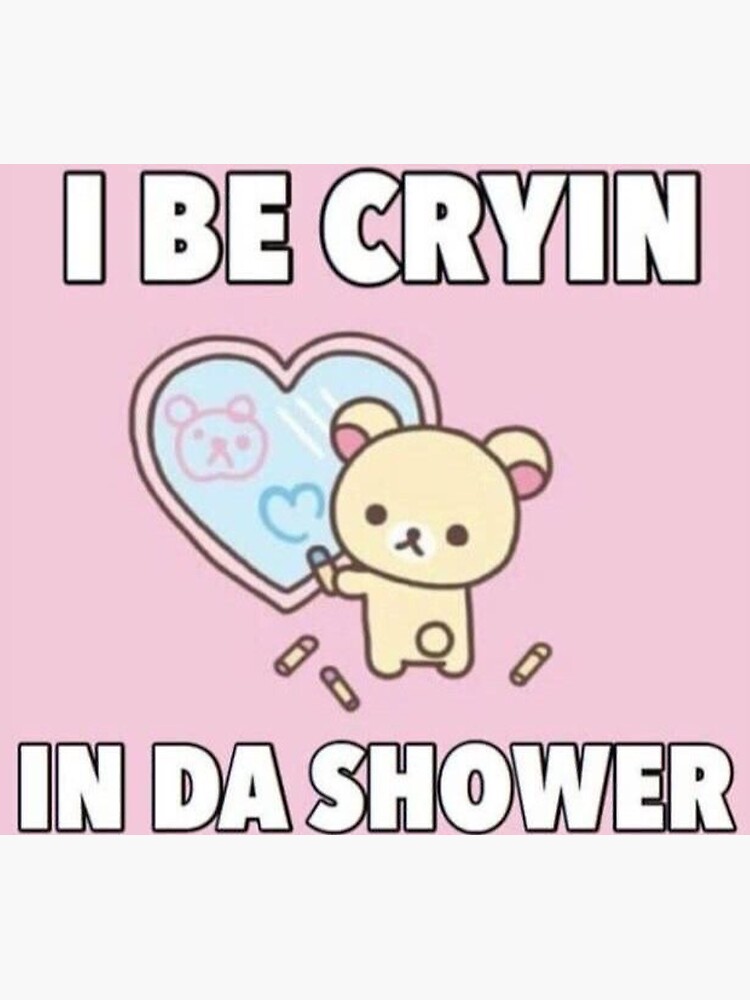 Korilakkuma Crying in The Shower by 6ngelic