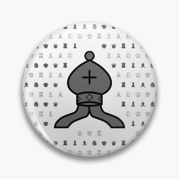 Item preview, Chess Pieces: Black Bishop designed and sold by Emeradia.
