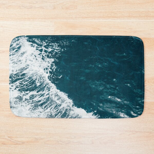 Item preview, Blue Green Ocean Waves designed and sold by Vector Scout Lab.