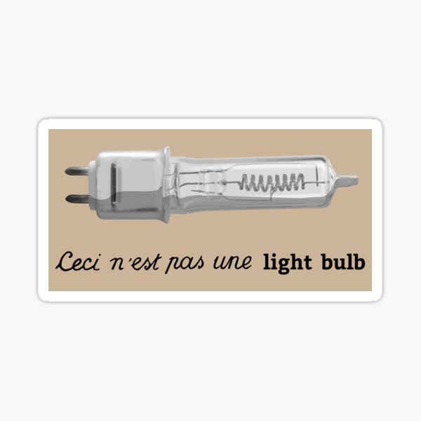 Item preview, This is Not a Light Bulb designed and sold by getrecdstudio.