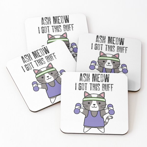 Item preview, Ask Meow I Got This Buff designed and sold by BorvickTees.