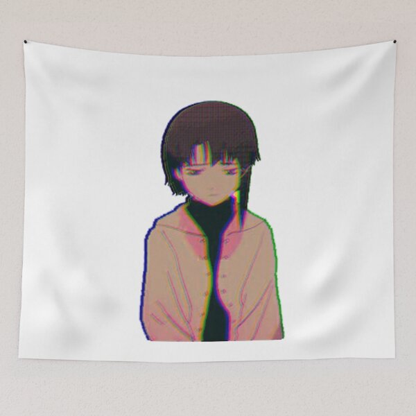Item preview, Lain Sad Static designed and sold by Dolphin-5k.