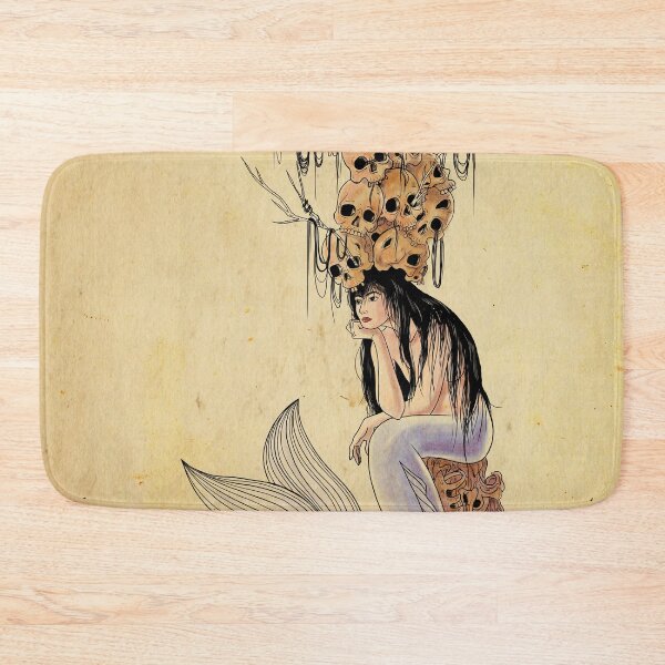 Item preview, Pesada es la corona: Sirena con corona de calavera designed and sold by Marta Tesoro.