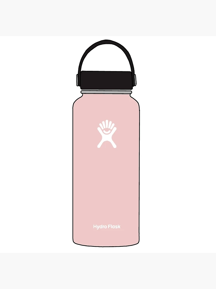 Orders pink hydro flask with stickers