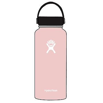 Pale shops pink hydroflask