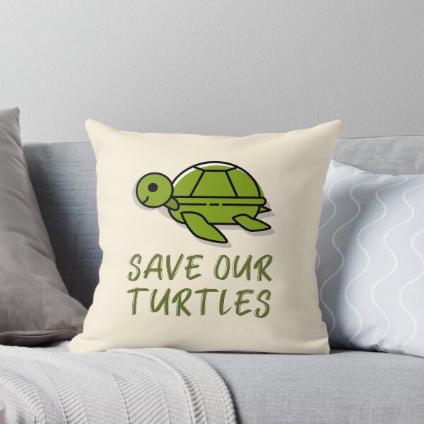 Item preview, Save Our Turtles Green Turtle designed and sold by Telle Garcia.