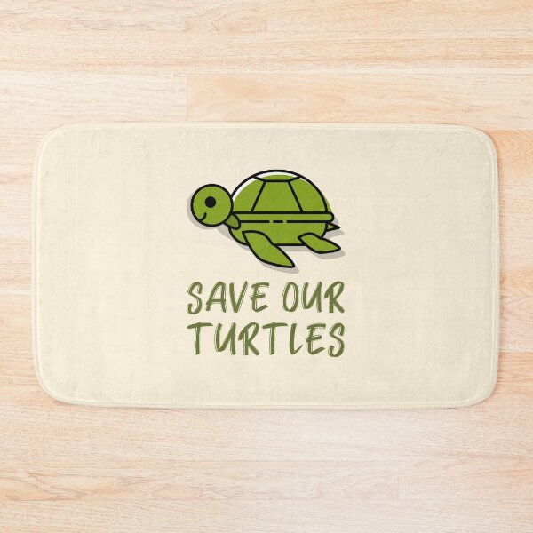 Item preview, Save Our Turtles Green Turtle designed and sold by Telle Garcia.