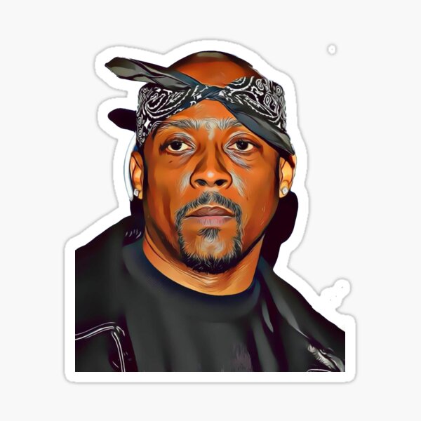 N. Dogg wearing bandana Sticker