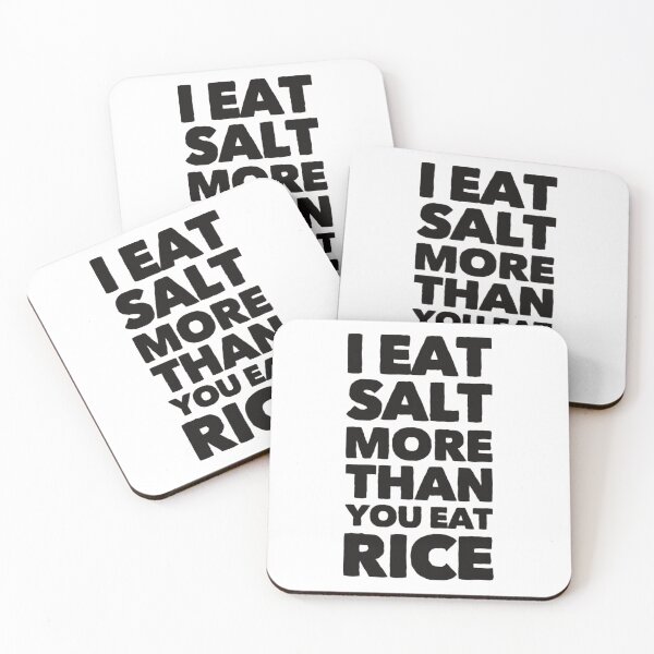 Item preview, I Eat Salt More Than You Eat Rice Chinglish 我食鹽多過你食米 designed and sold by CamilleFu.