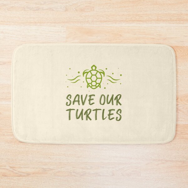 Item preview, Save Our Turtles Green Wave designed and sold by Telle Garcia.