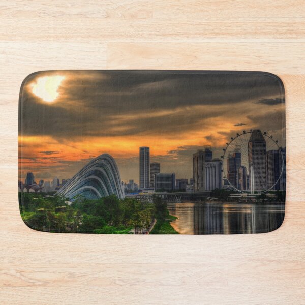Item preview, Singapore Golden Hour Cityscape designed and sold by tpixx.