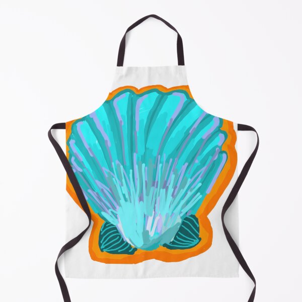 Item preview, Colorful Blue Seashell designed and sold by KatharineArt.