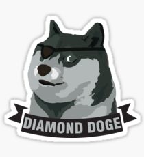 DIAMOND DOGE Sticker
