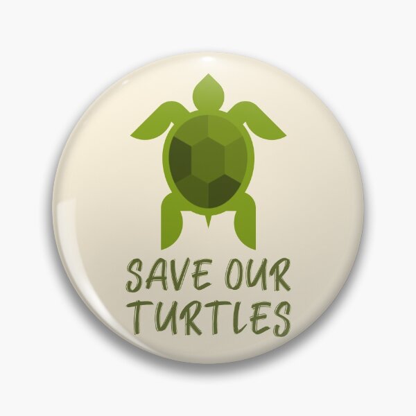 Item preview, Save Our Turtles Hard Shell Turtle designed and sold by Telle Garcia.
