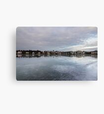 frozen town Canvas Print