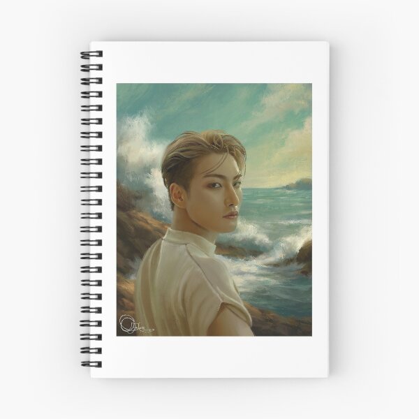 Item preview, ATEEZ's SEONGHWA | 'Wave' Fan Art designed and sold by albertondausjr.