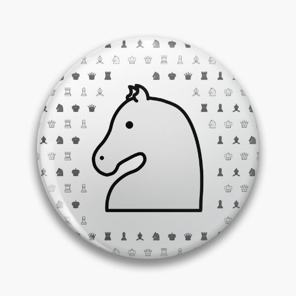 Item preview, Chess Pieces: White Knight designed and sold by Emeradia.