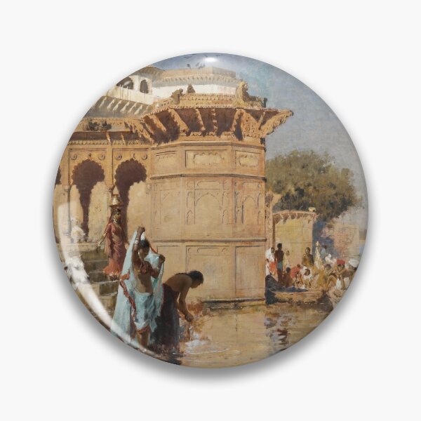 Item preview, Edwin Lord Weeks - Along The Ghats, Mathura  1880 designed and sold by artcenter.