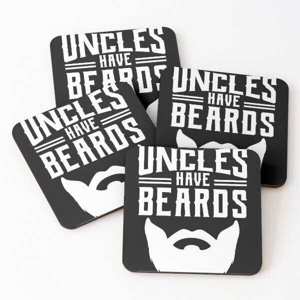 Item preview, Best Uncles Have Beards design, Uncle design, Beard gift design designed and sold by Lisbob.