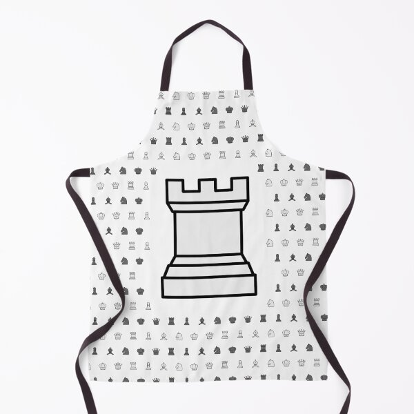 Item preview, Chess Pieces: White Rook designed and sold by Emeradia.