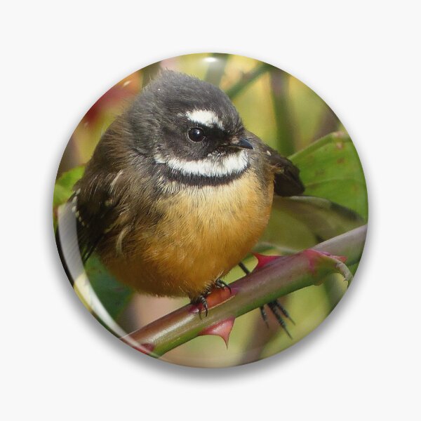 Item preview, A Life With Love Will Have Some Thorns - Fantail - NZ designed and sold by AndreaEL.