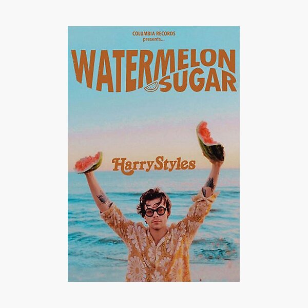 Wassermelone Zucker Harry Fotodruck