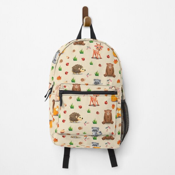 Item preview, Watercolour Forest Animal Pattern designed and sold by SquinkCreative.