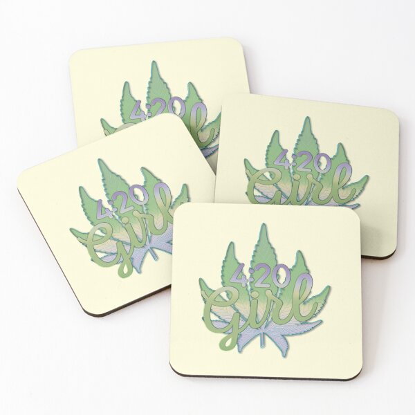 Item preview, 420 Girl Marijuana Leaf - Chive designed and sold by poprockstarfish.