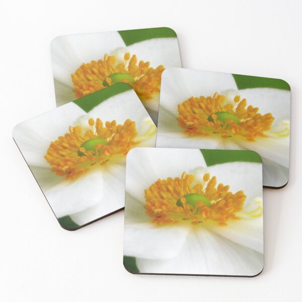 Item preview, White Windflower (Anemone hupehensis) designed and sold by Marilyn Harris.