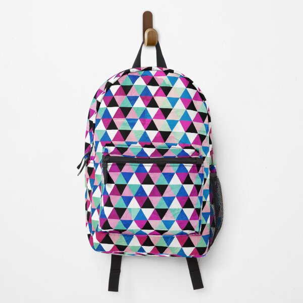 Item preview, Abstract Geometric Triangles Pattern in nice Colors designed and sold by Pia Kolle.